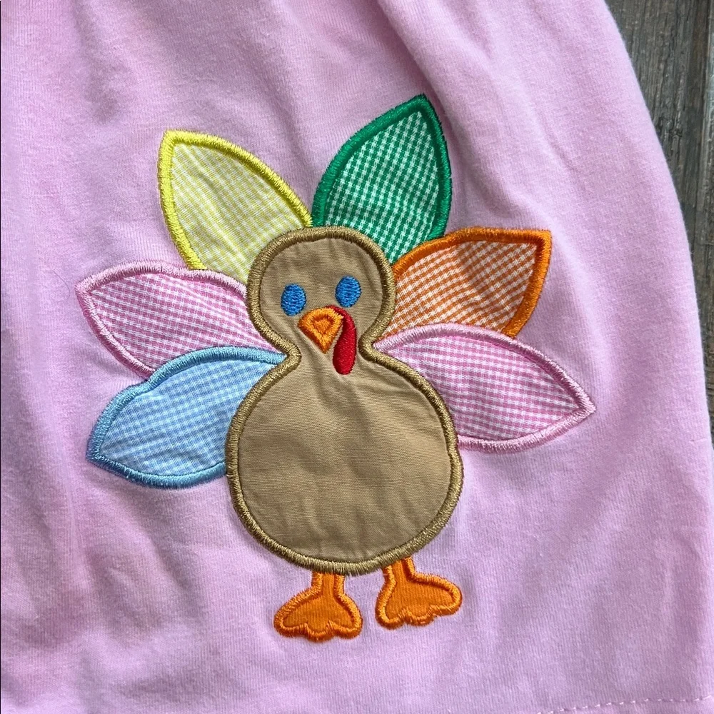 Pink Turkey Applique Legging Set - Picture 4 of 11
